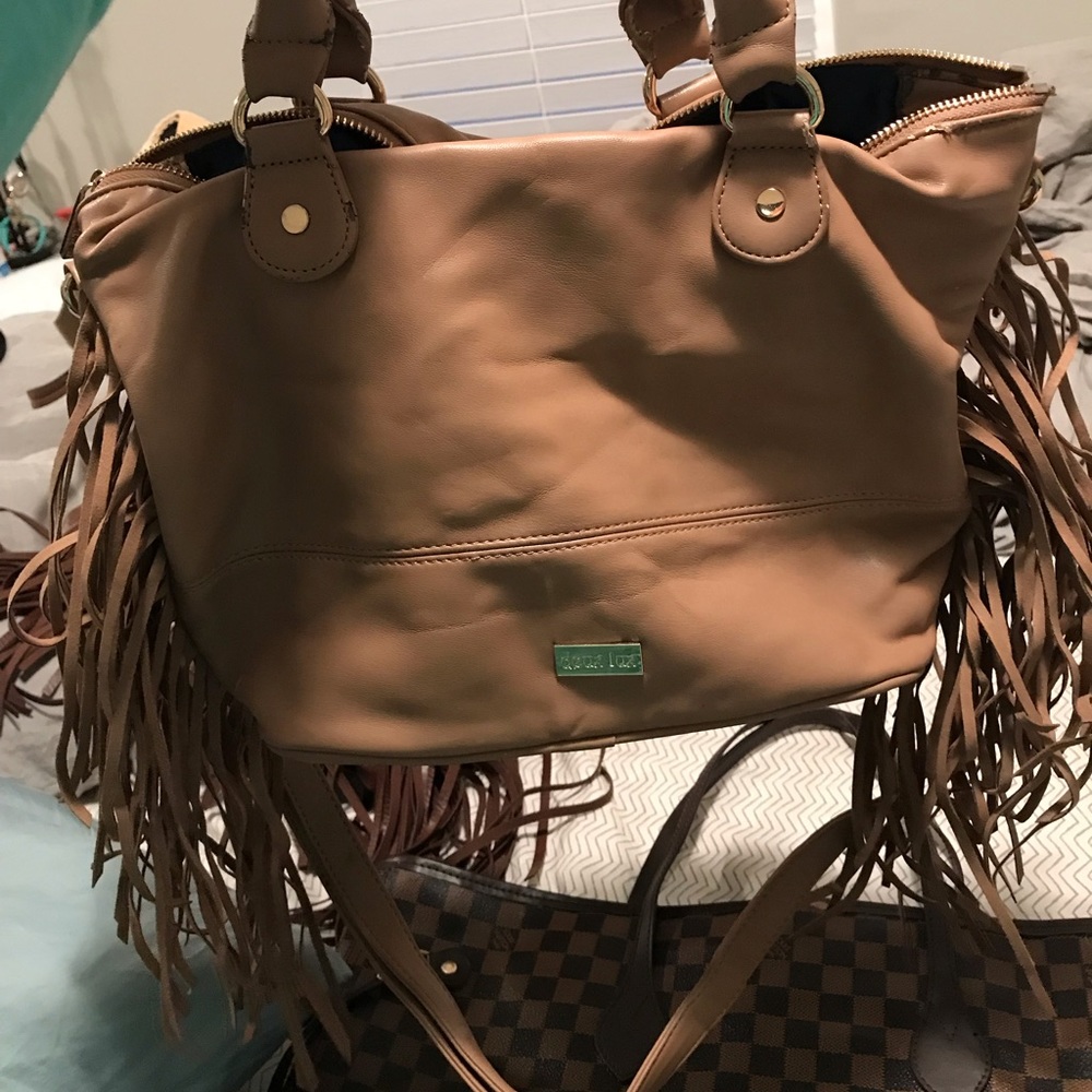 Fringe crossbody bag